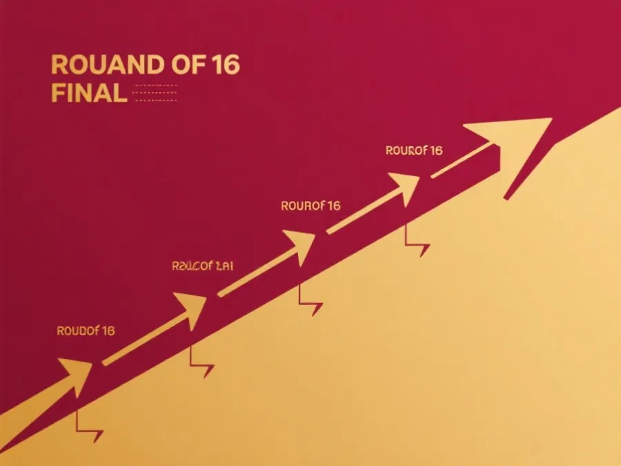 淘汰赛晋级路径示意图